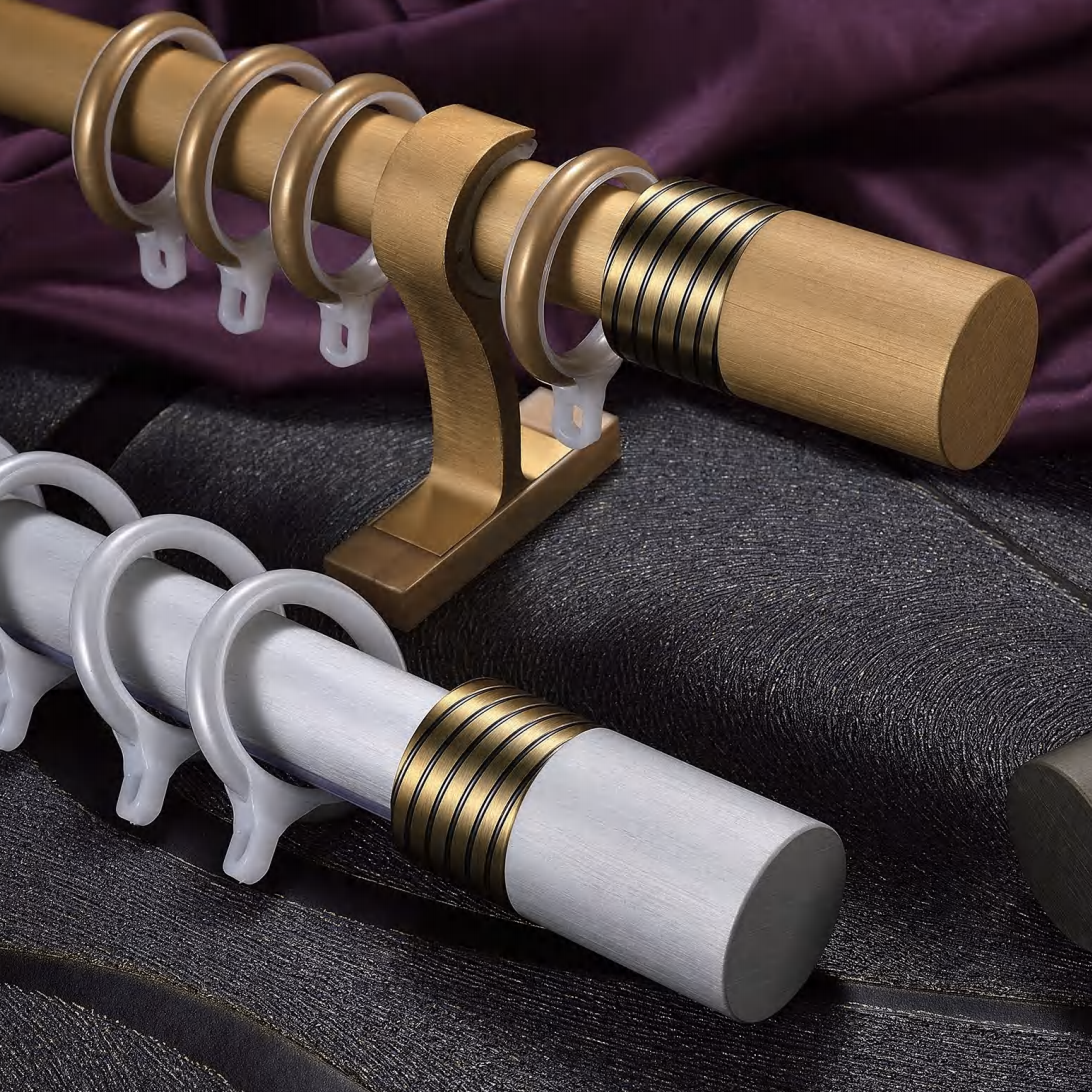 CURTAIN POLES TRACKS